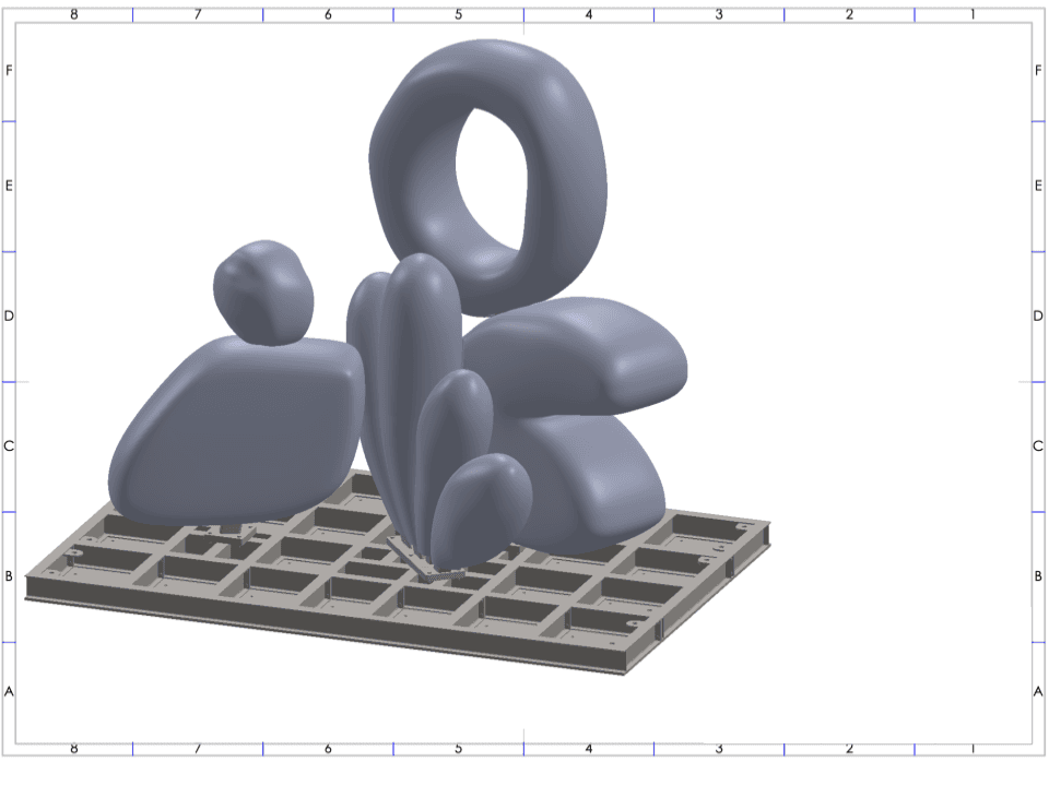 blueprint of the project