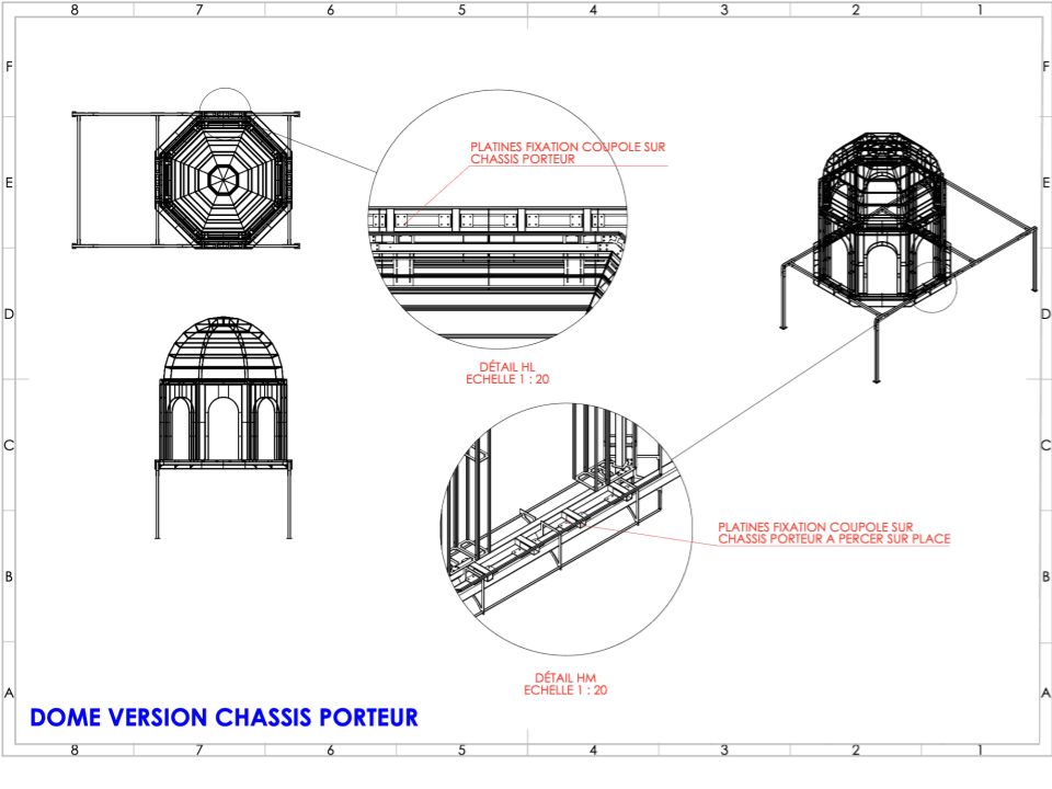 blueprint of the project