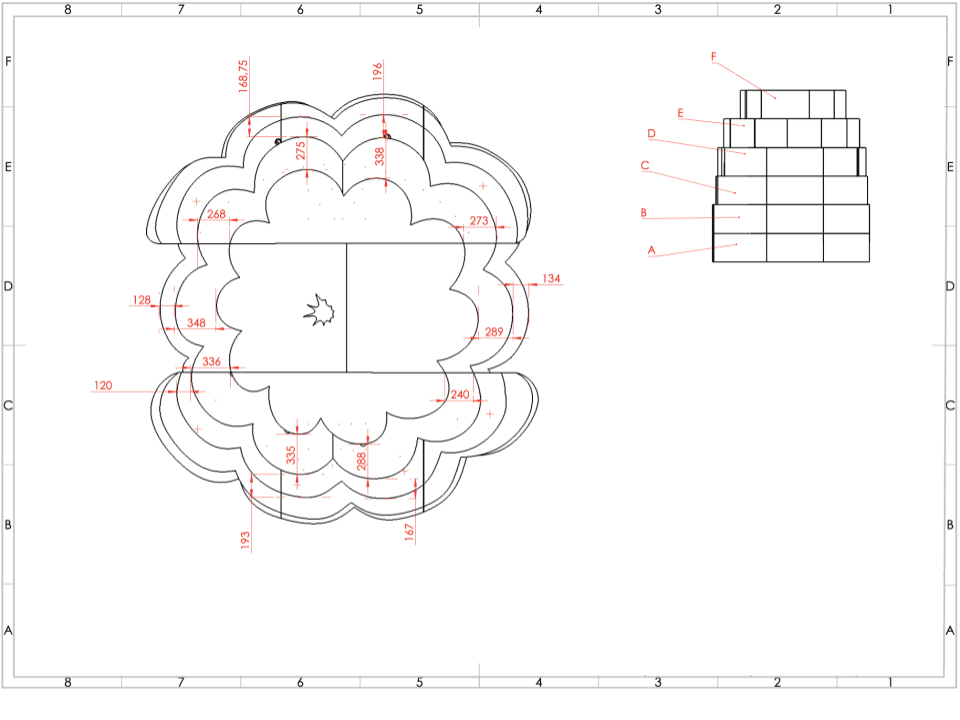 blueprint of the project